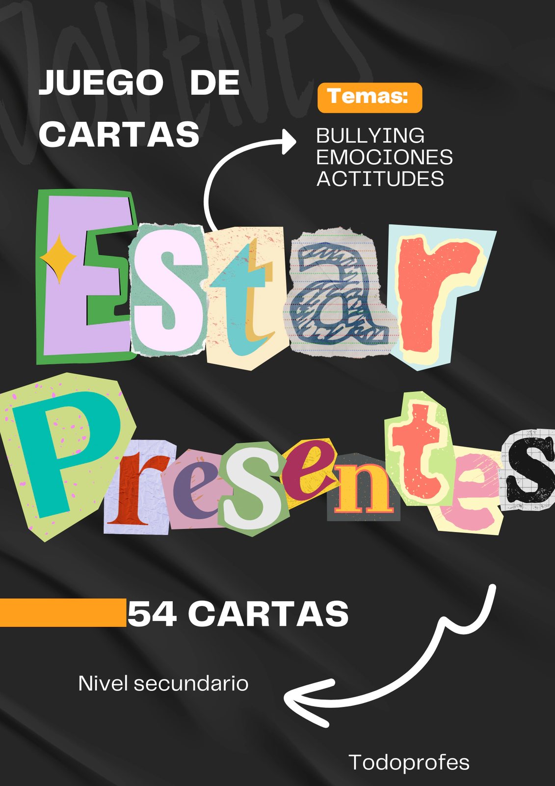 Juego de cartas Estar Presentes