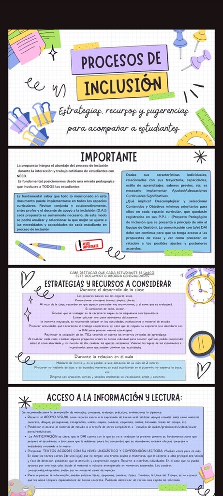 Procesos de Inclusión y BAP — 2
