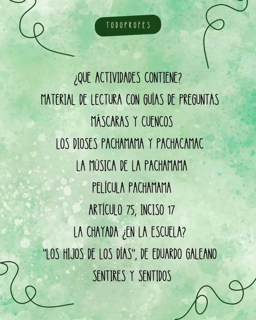 Día de la pachamama — 1