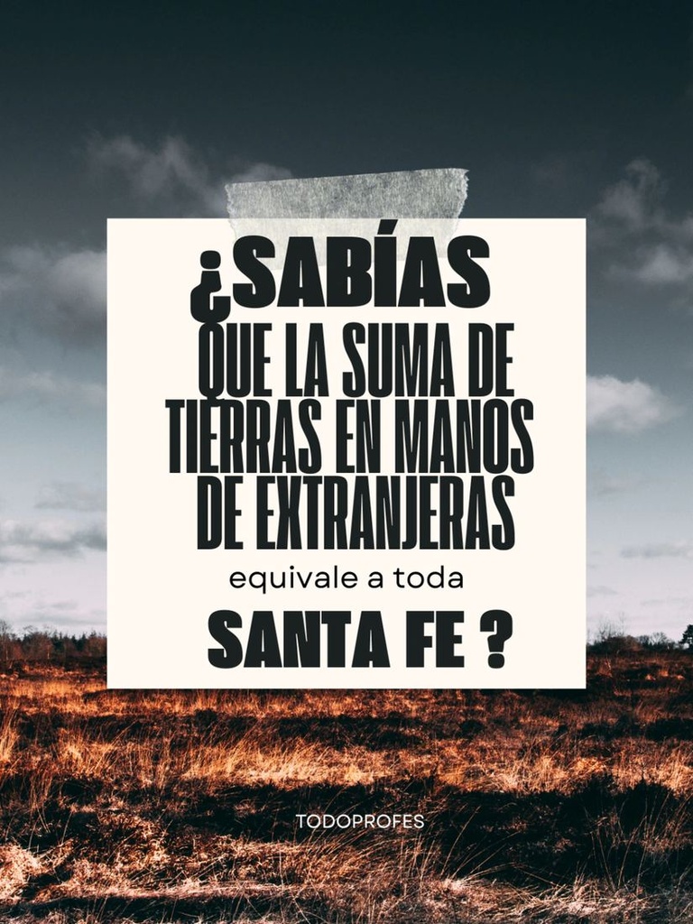 Ley de Tierras — 1