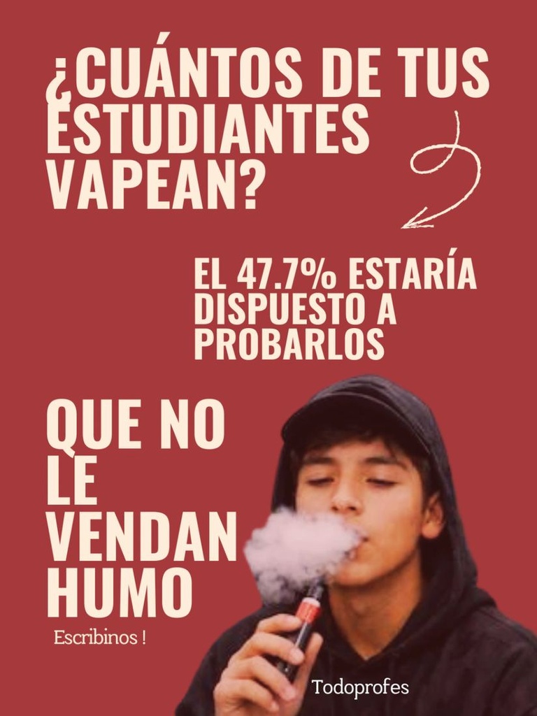 El vapeo no es un juego — 1