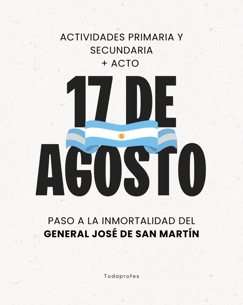 17 de Agosto General José de San Martín