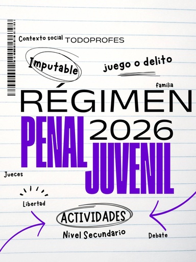 [00059] Régimen penal juvenil 2026
